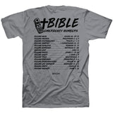 Kerusso Christian T-Shirt Bible Emergency Numbers