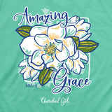 Cherished Girl Womens T-Shirt Amazing Grace Magnolia