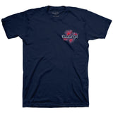 Cherished Girl Womens T-Shirt God Bless America