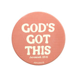 Kerusso Car Coaster God's Got This