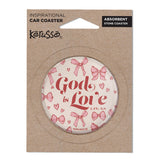 Kerusso Car Coaster God Is Love