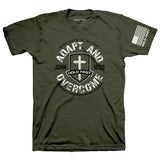 HOLD FAST Mens T-Shirt Adapt And Overcome