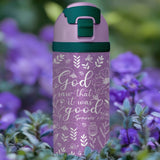 Kerusso 24 oz Flip Top Bottle It Was Good Glitter