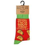 Kerusso Crew Socks Wanna Taco