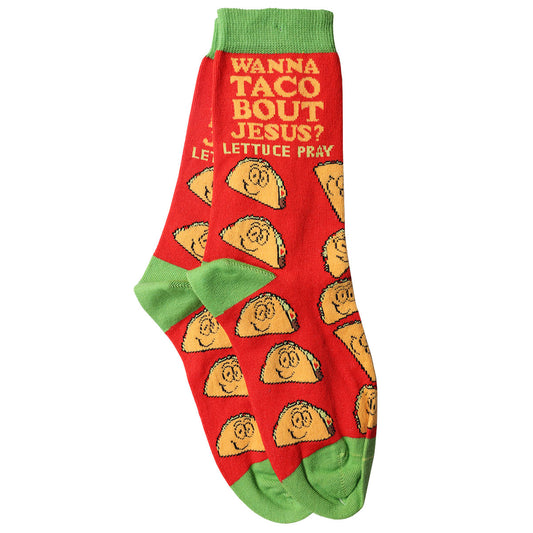Kerusso Crew Socks Wanna Taco