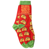 Kerusso Crew Socks Wanna Taco