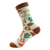 Kerusso Crew Socks Giddy Up