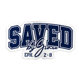 Kerusso Sticker Saved By Grace