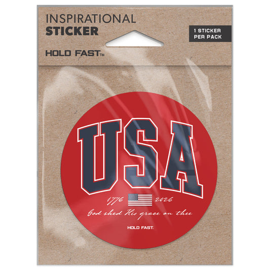 HOLD FAST Sticker USA Strong