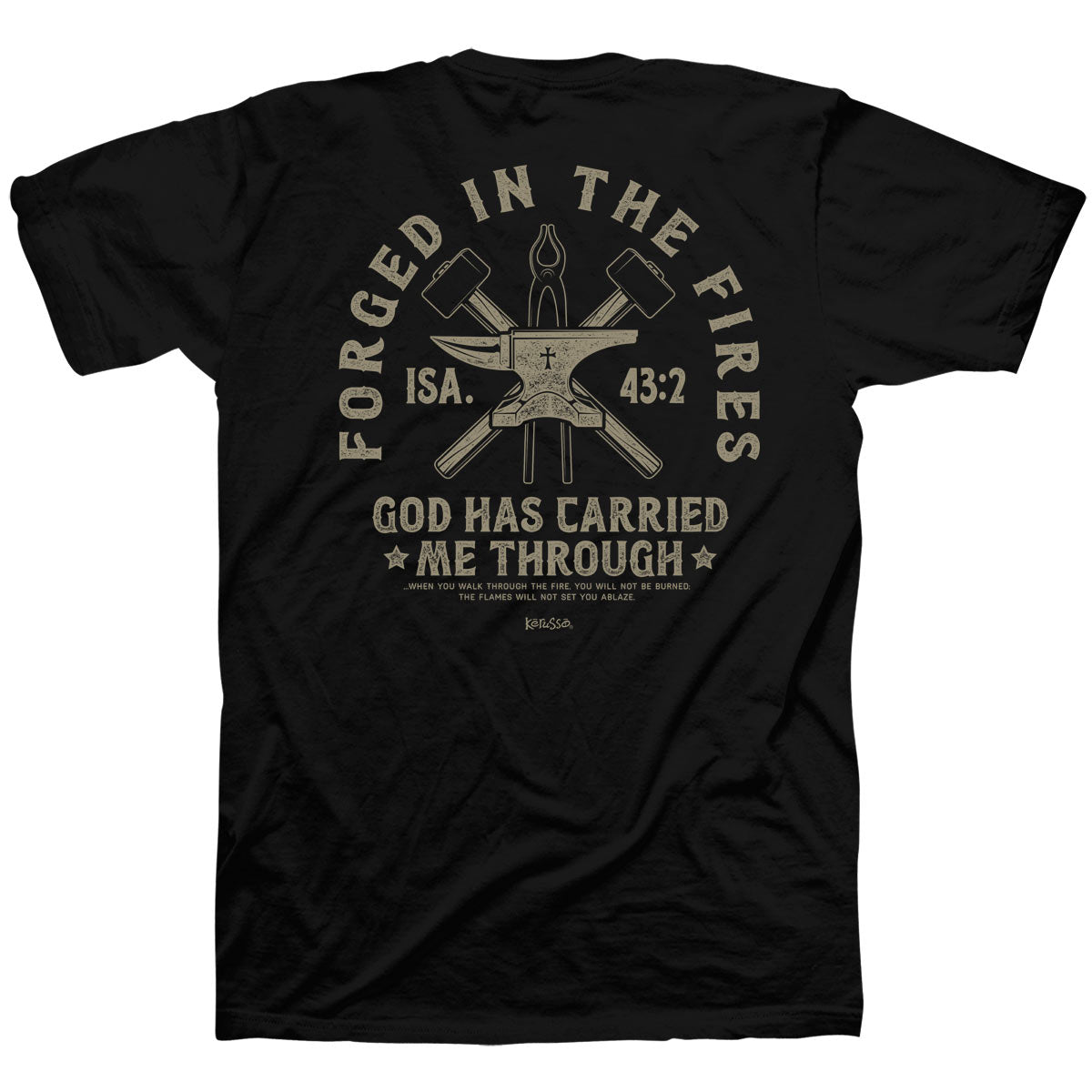 Kerusso Christian T-Shirt Forged In Fires