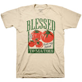 Kerusso Womens T-Shirt Blessed To-ma-toes