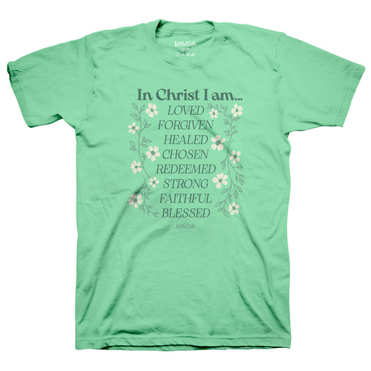 Kerusso Womens T-Shirt In Christ I Am