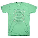 Kerusso Womens T-Shirt In Christ I Am