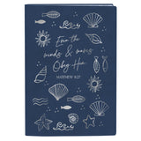 Kerusso Womens Faux Leather Journal Wind And Waves