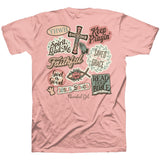 Cherished Girl Womens T-Shirt Stickers