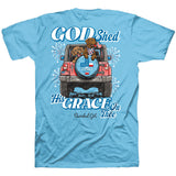 Cherished Girl Womens T-Shirt God Shed His Grace