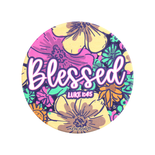 Kerusso Car Coaster Blessed