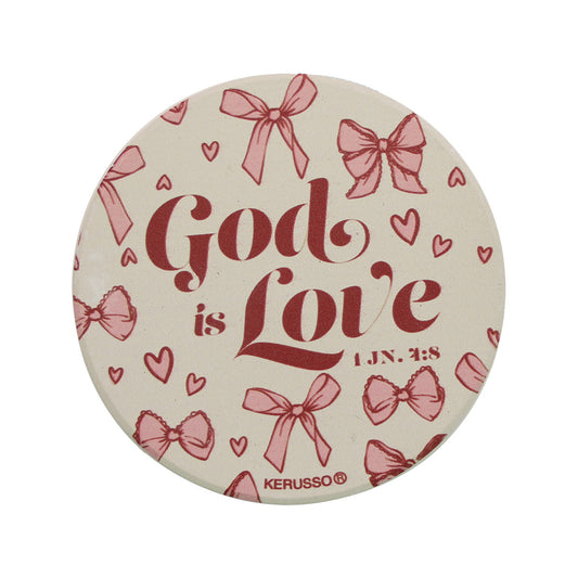 Kerusso Car Coaster God Is Love