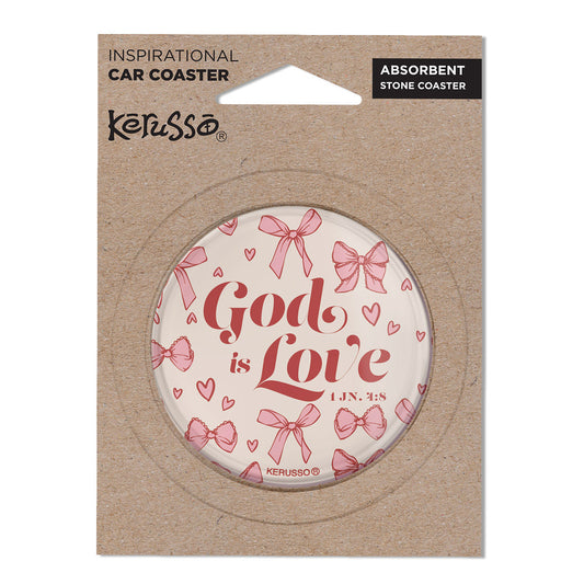 Kerusso Car Coaster God Is Love