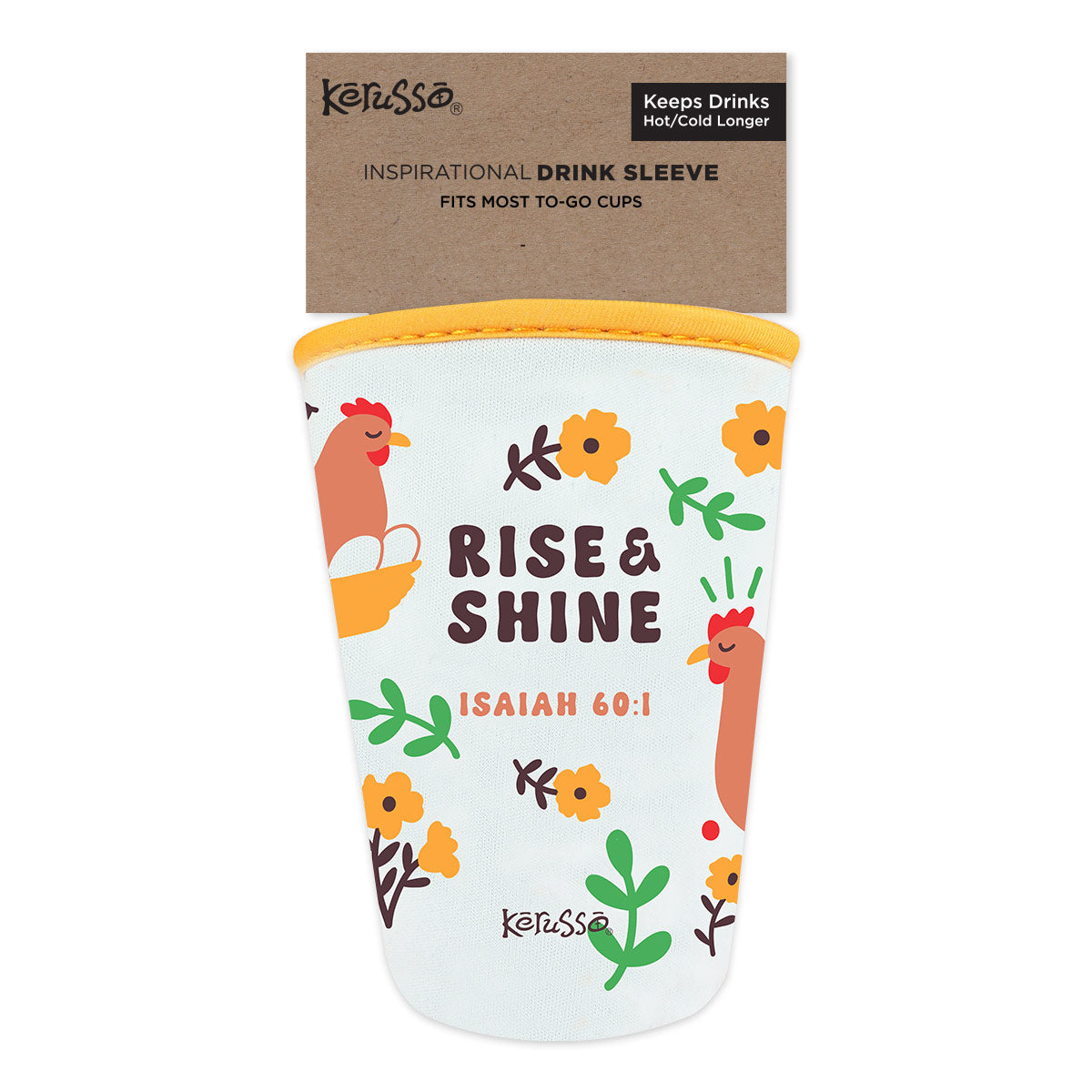 Kerusso Drink Sleeve Rise And Shine