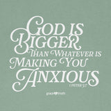 grace & truth Womens T-Shirt God Is Bigger