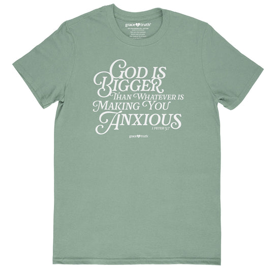 grace & truth Womens T-Shirt God Is Bigger
