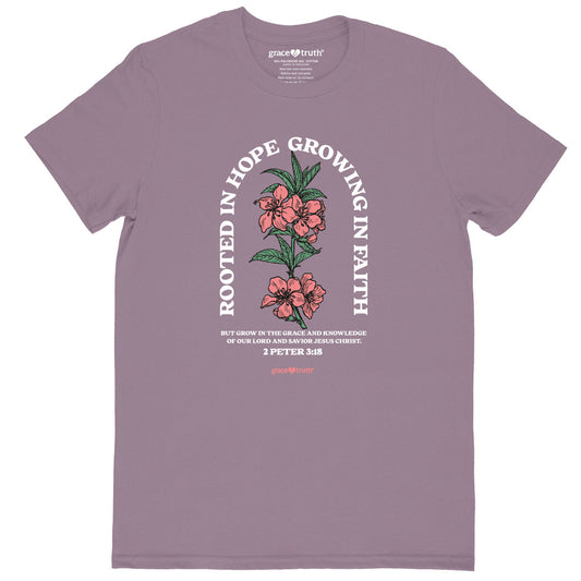 grace & truth Womens T-Shirt Rooted In Hope