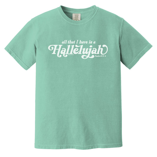 grace & truth Womens T-Shirt Hallelujah