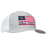 HOLD FAST Mens Cap Heathered Flag