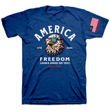 HOLD FAST Adult T-Shirt America Eagle