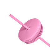 Kerusso 40 oz Stainless Steel Mug With Straw God Is Love Bows