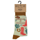 Kerusso Crew Socks Giddy Up
