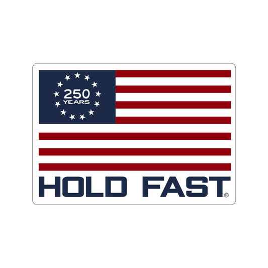 HOLD FAST Sticker 250 Flag