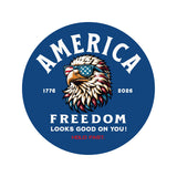 HOLD FAST Sticker America Eagle
