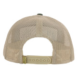 Kerusso Mens Cap Leather Cross Olive